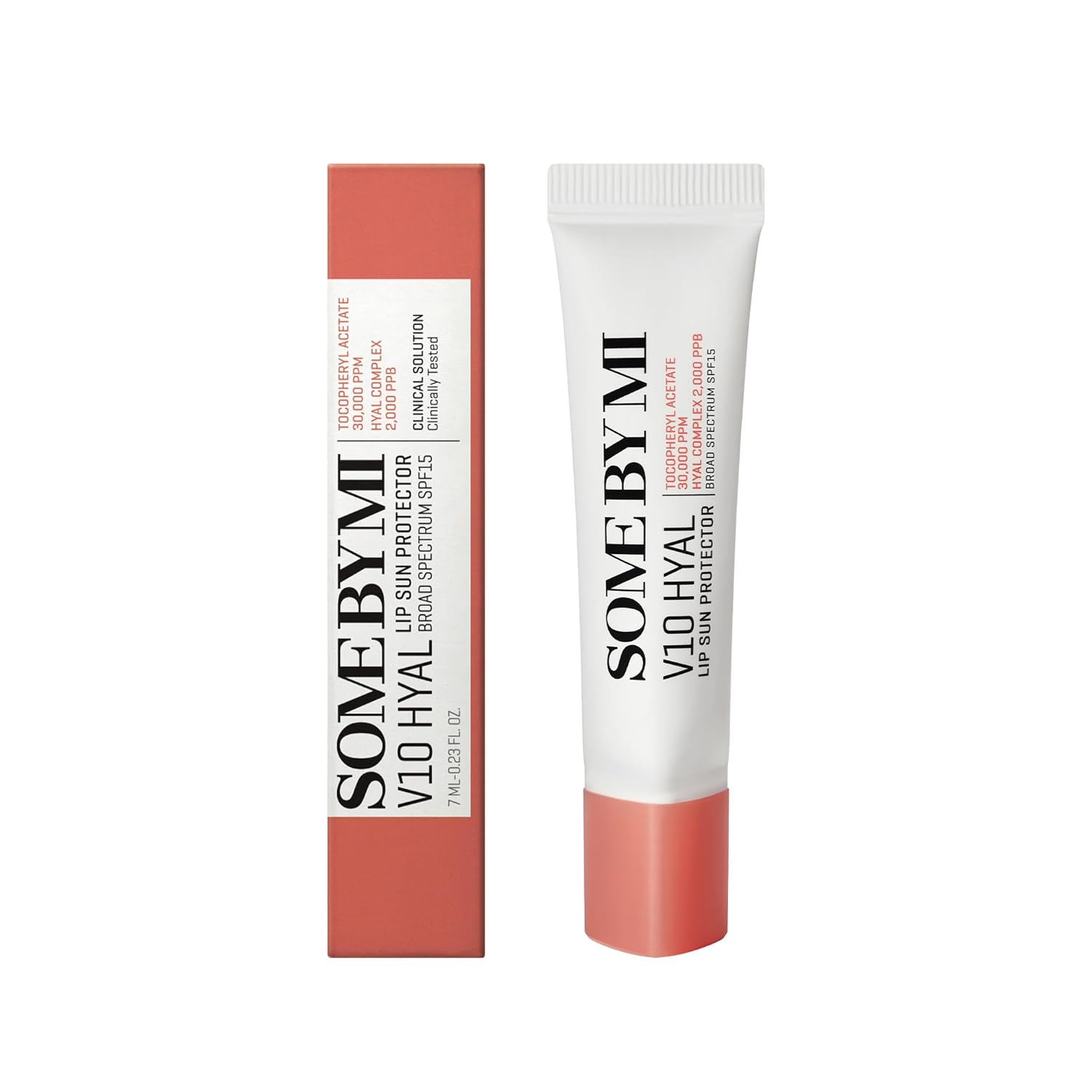 [SOME BY MI] V10 HYAL LIP SUN PROTECTOR - ROSY 7ml   100ea/box