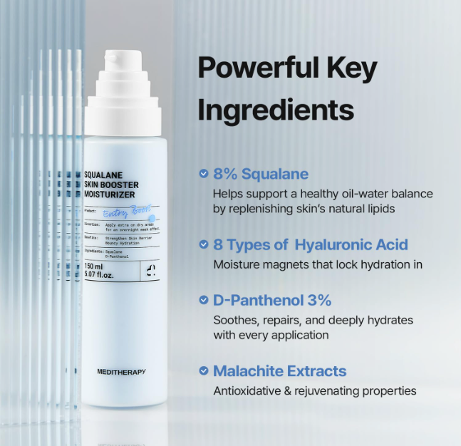 [Meditherapy] Squalane Skin Booster Moisturizer 40ea/box
