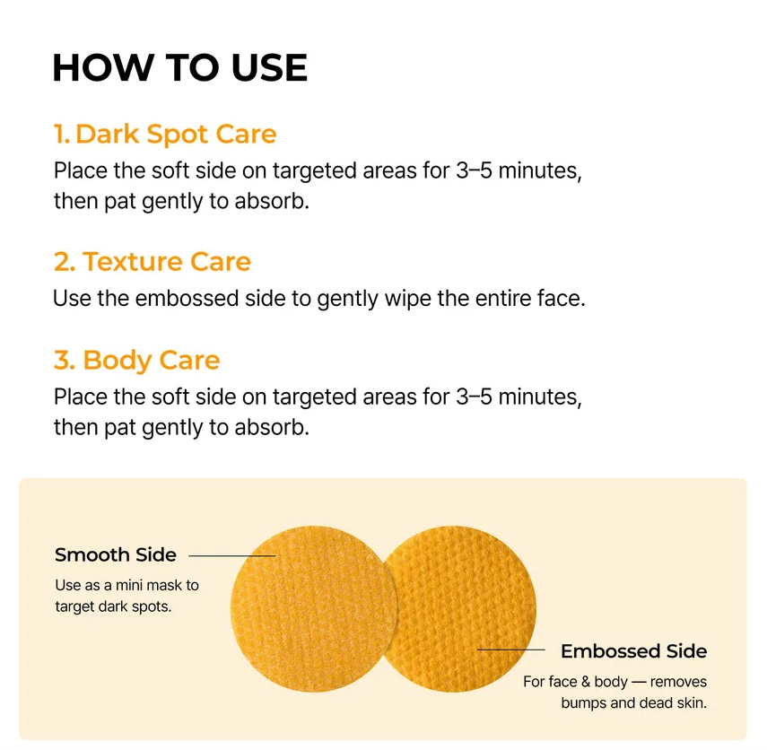 [Dr. Melaxin] TX-KOJIC ACID TURMERIC TONER PAD 70pads 48ea/box