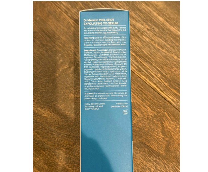 [Dr. Melaxin] PEEL SHOT EXFOLIATING TX-SERUM 80ml 84ea/box