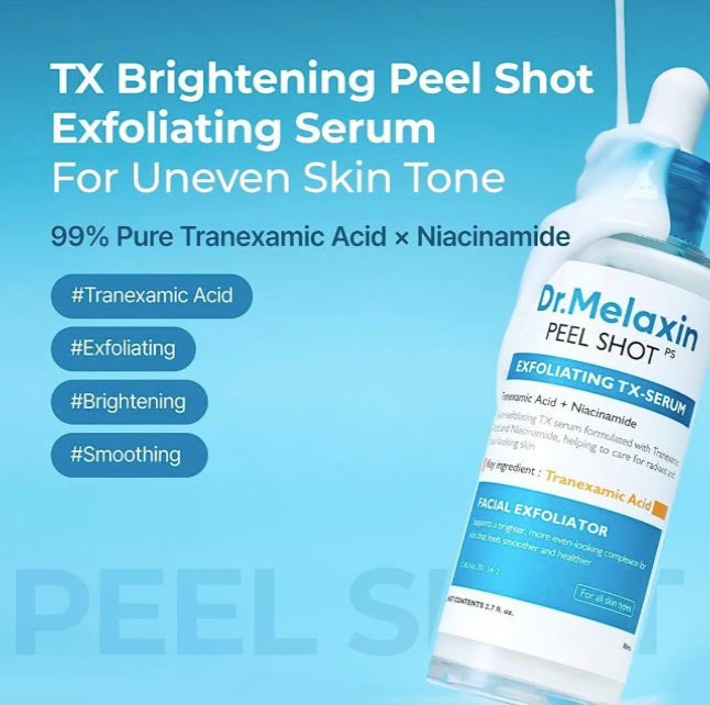 [Dr. Melaxin] PEEL SHOT EXFOLIATING TX-SERUM 80ml 84ea/box