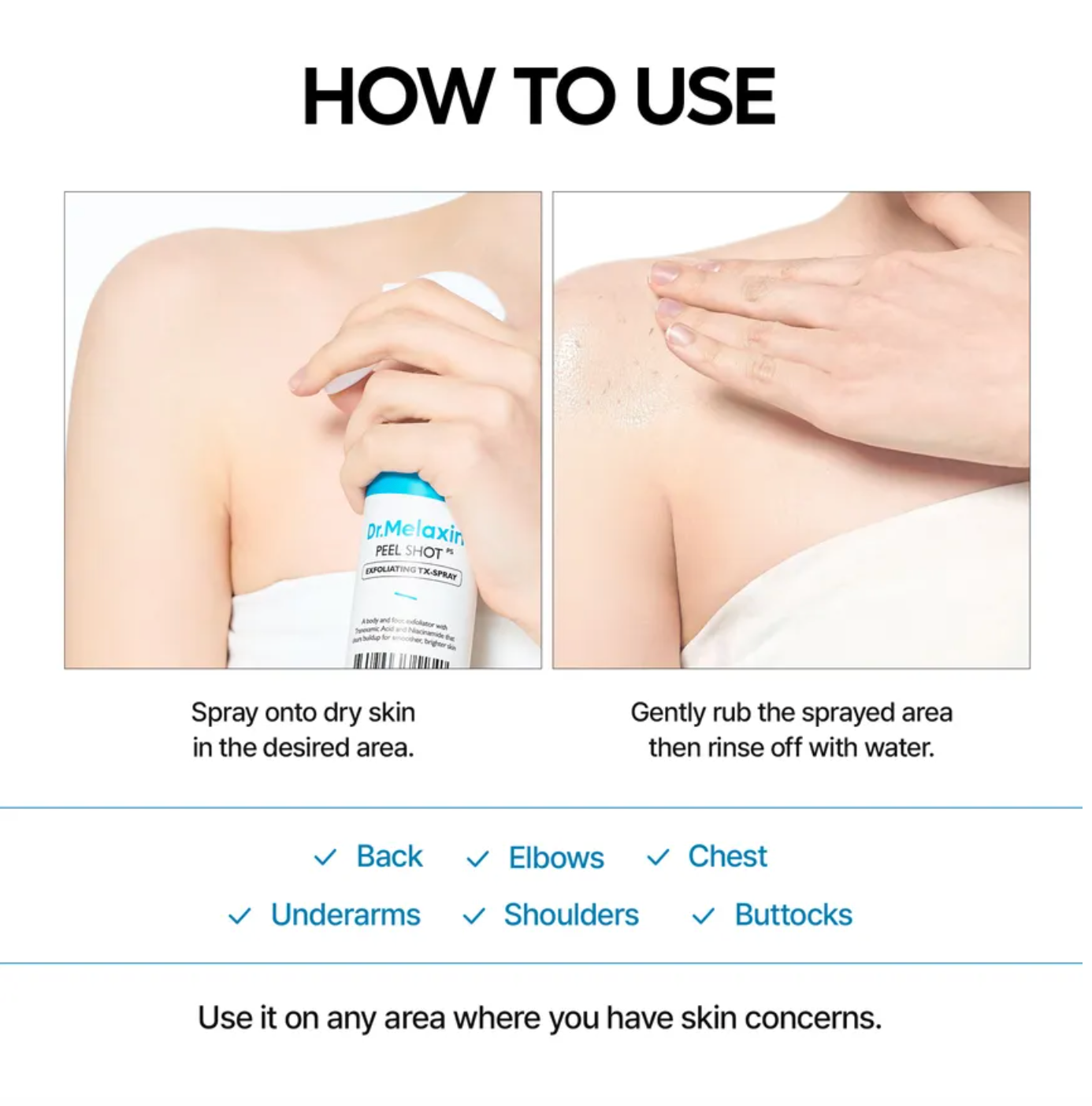 [Dr.Melaxin] Peel Shot Exfoliating TX-Spray 200ml 36ea/box