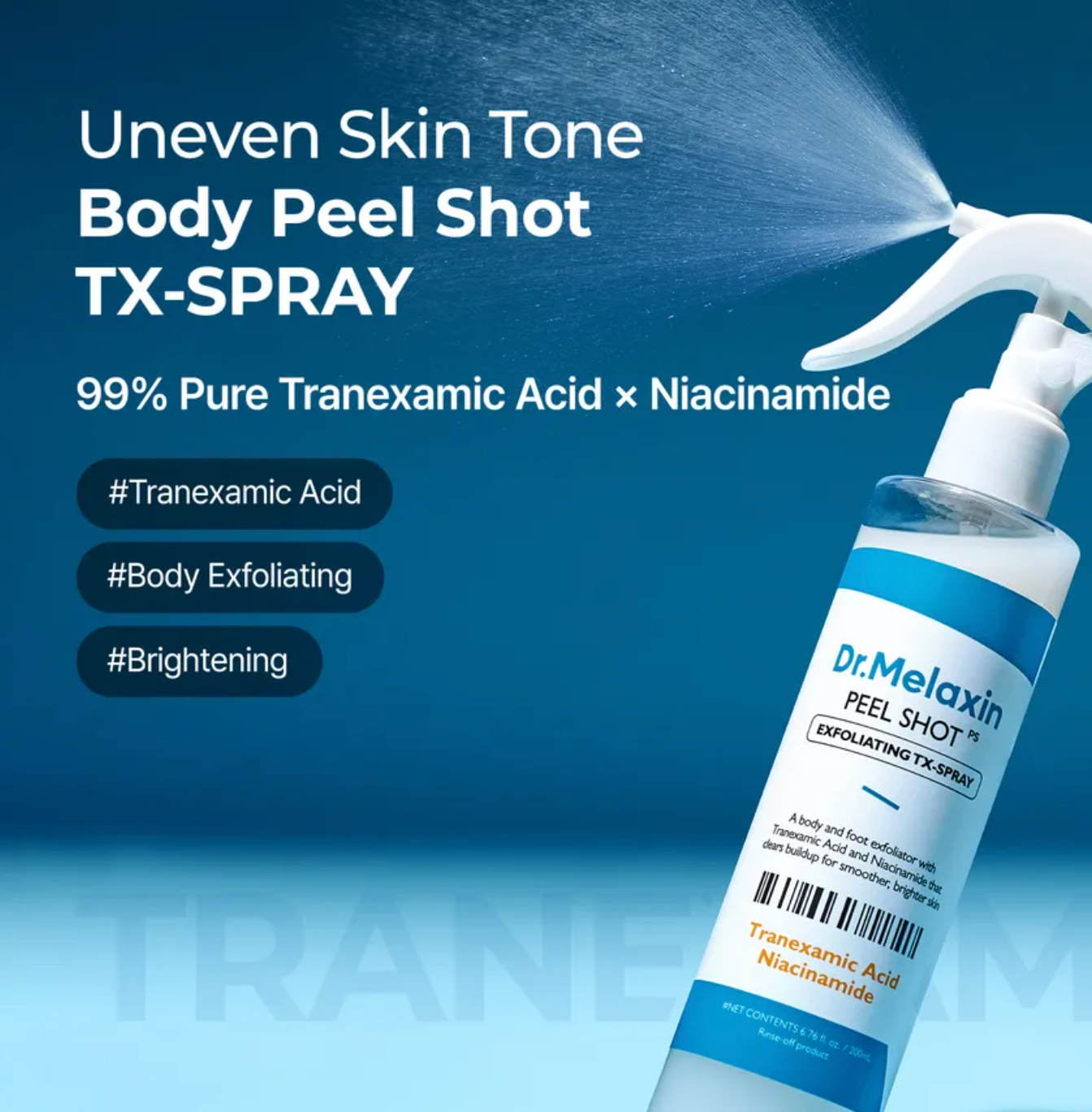[Dr.Melaxin] Peel Shot Exfoliating TX-Spray 200ml 36ea/box