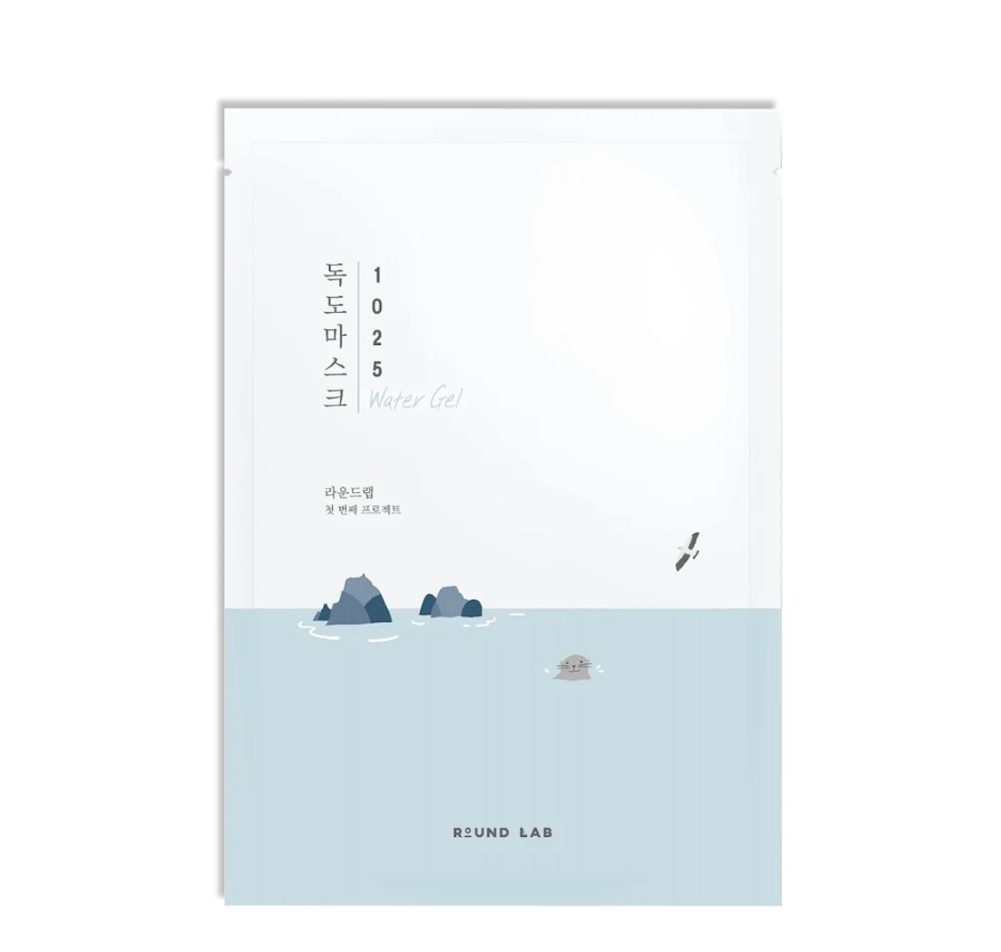 [Round Lab] 1025 Dokdo Water Gel Mask Sheet (1pc / Single Pouch) 30ea/box