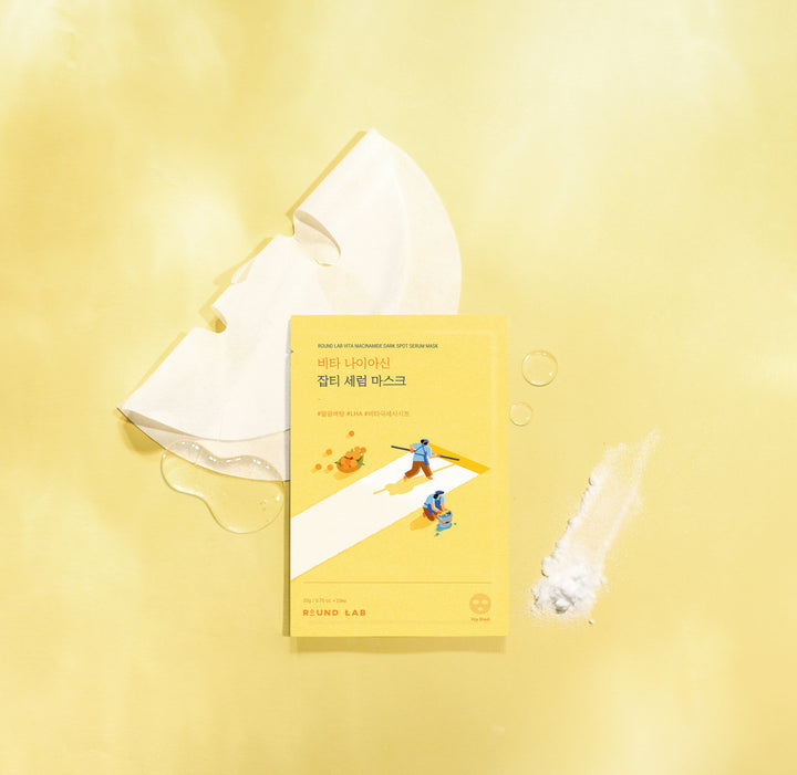 [Round Lab] Vita Niacinamide Dark Spot Serum Mask (10pcs)  40ea/box