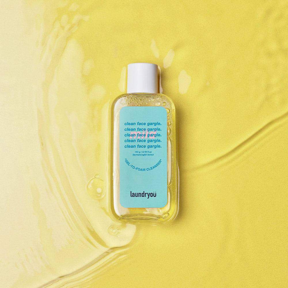 [Laundryou] Clean Face Gargle Gel-to-Foam Cleanser Mild 48ea/box