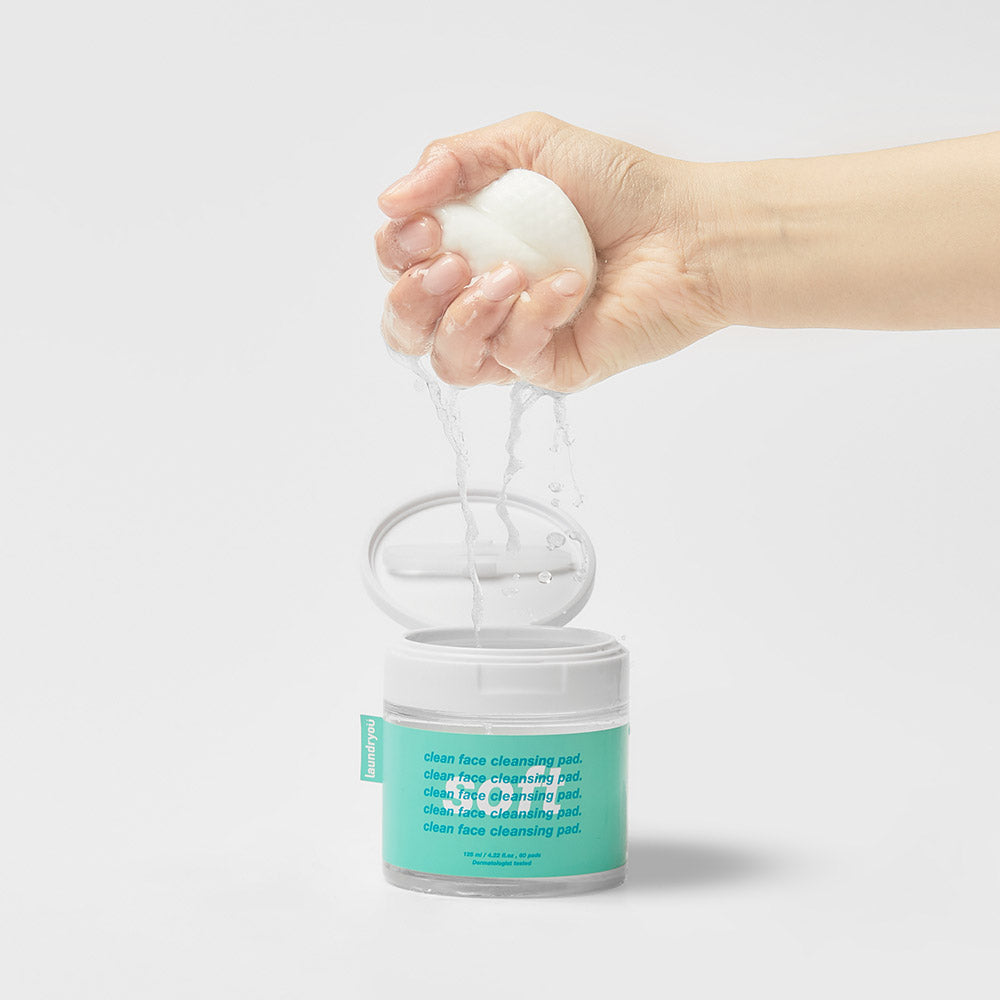 [Laundryou] Clean Face Cleansing Pad Soft 40ea/box
