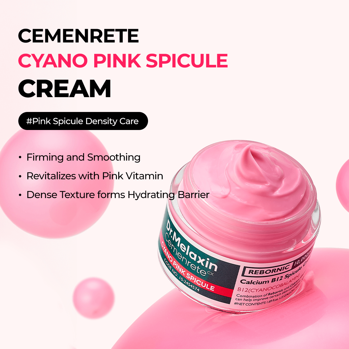 [Dr. Melaxin] Cemenrete Cyano Pink Spicule Cream(50ml)  120ea/box