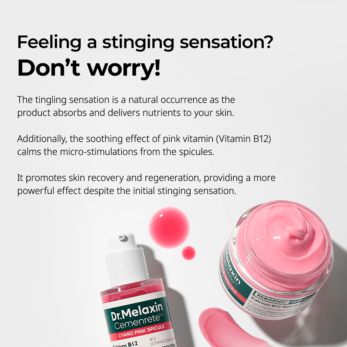 [Dr. Melaxin] Cemenrete Cyano Pink Spicule Cream(50ml)  120ea/box