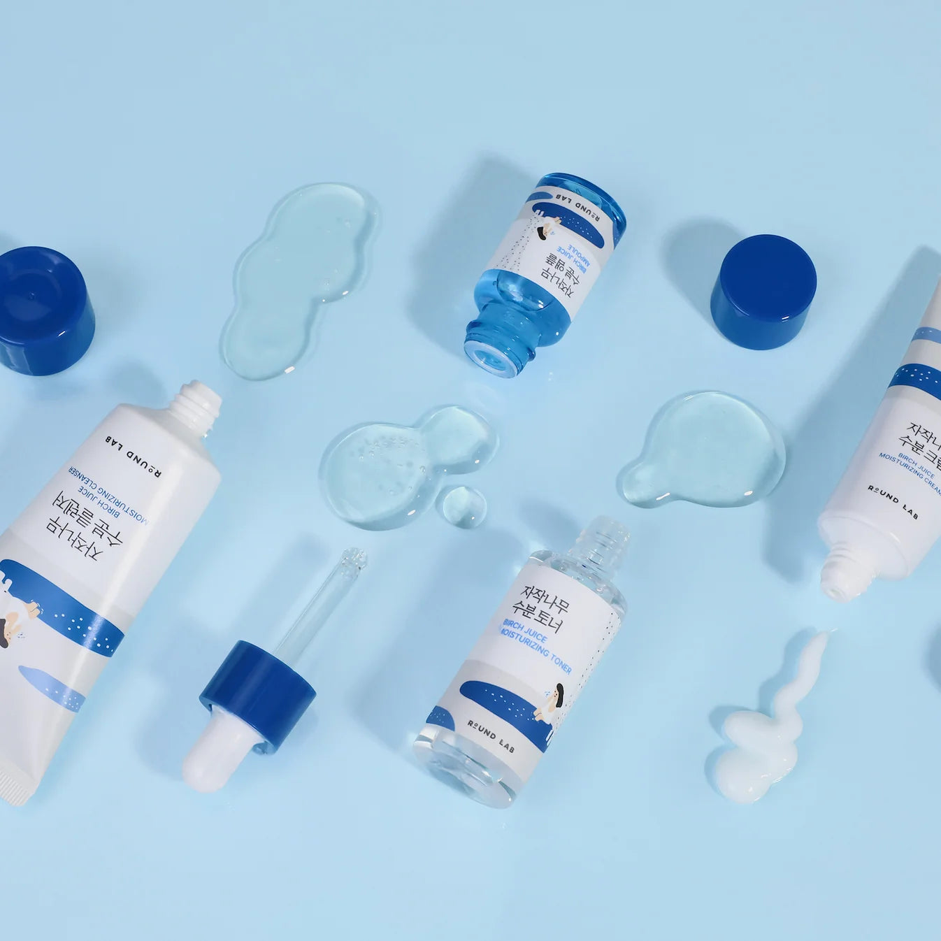 [Round Lab] Birch Moisturizing Travel Routine Trial Kit 20ea/box