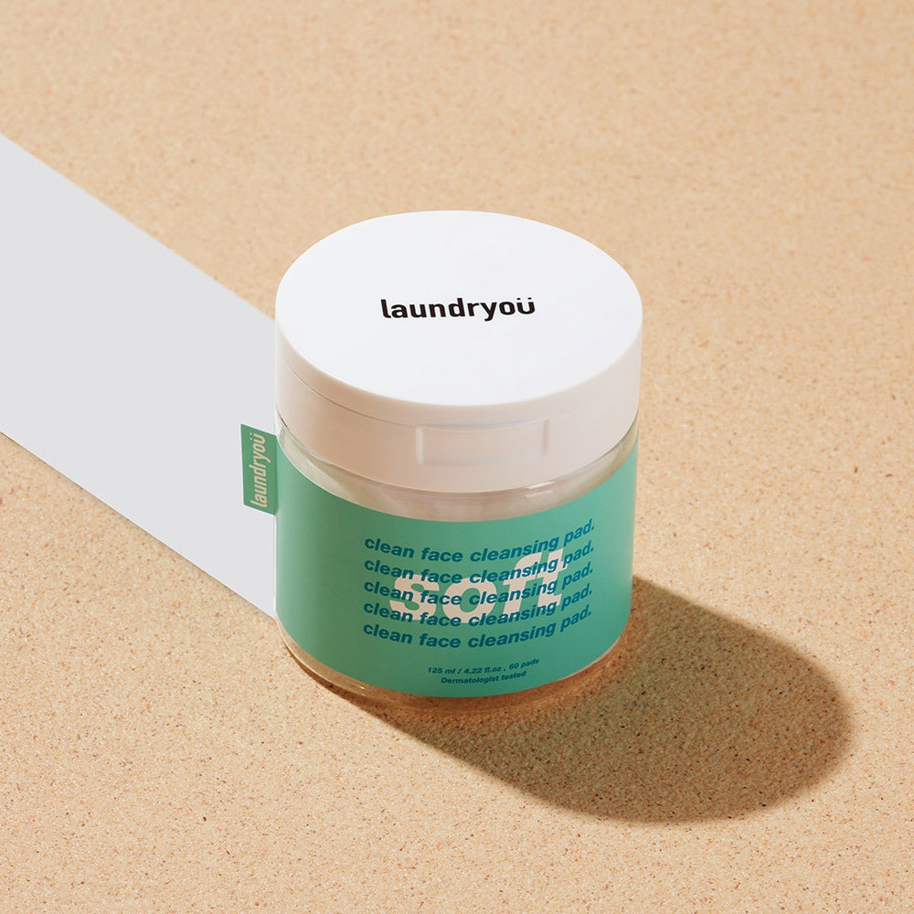[Laundryou] Clean Face Cleansing Pad Soft 40ea/box