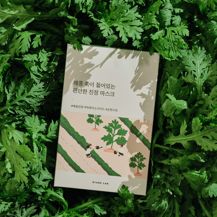 [Round Lab] Mugwort Calming Sheet Mask (10pcs)  40ea/box