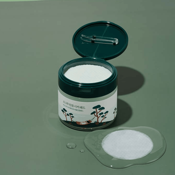 [Round Lab] Pine Calming Cica Pad (50pcs)  30ea/box