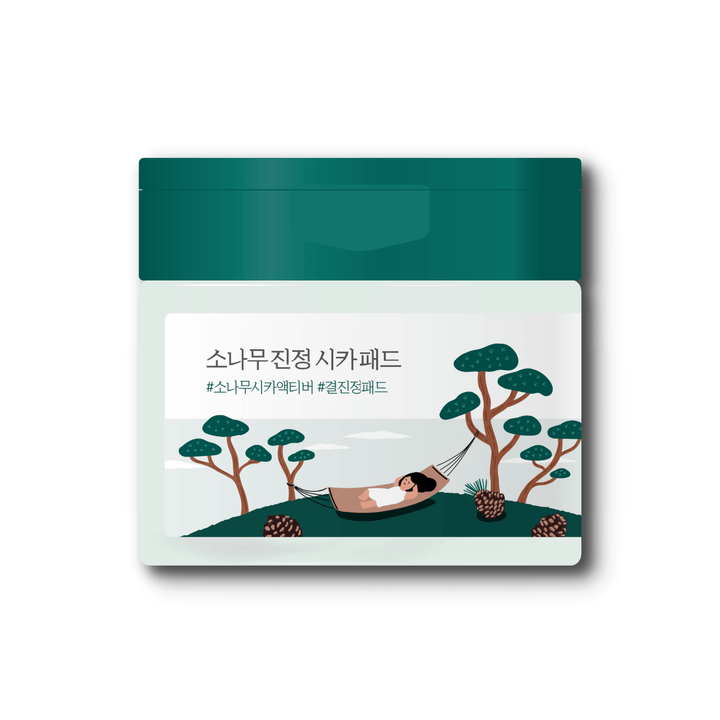 [Round Lab] Pine Calming Cica Pad (50pcs)  30ea/box