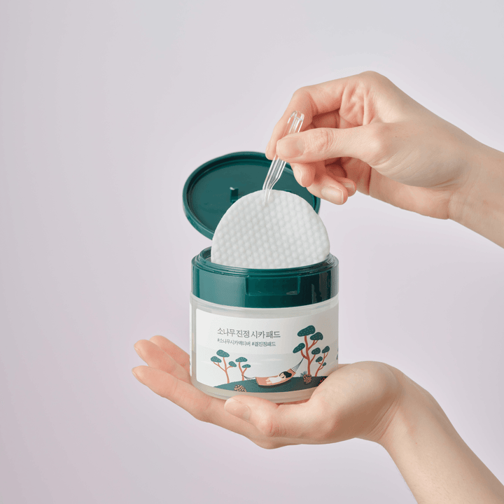 [Round Lab] Pine Calming Cica Pad (50pcs)  30ea/box