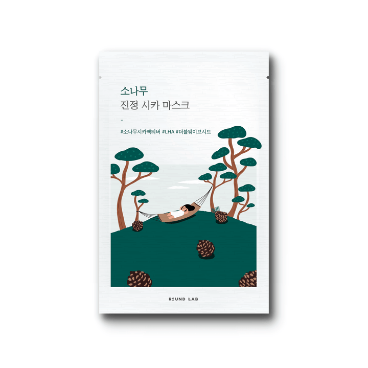 [Round Lab] Pine Calming Cica Sheet Mask (10pcs)  40ea/box