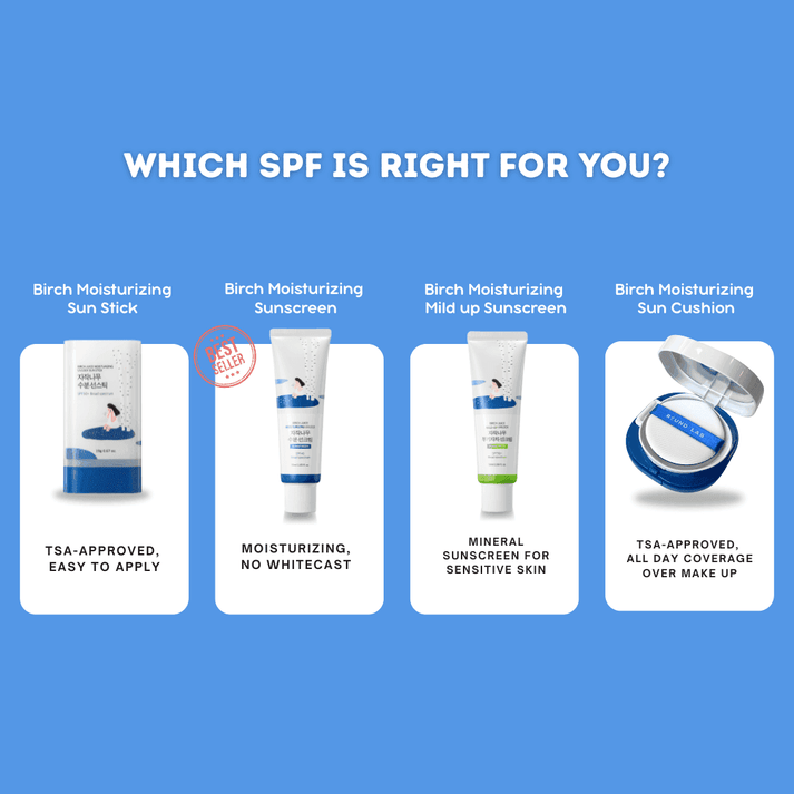 [Round Lab] Birch Moisturizing Sun Cushion SPF 50+ 100ea/box